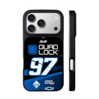 97 Quad Lock Kaulig Racing livery iPhone 17 Pro Max Black Case