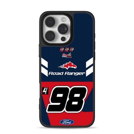 98 Ford Thor Racing Horse iPhone 16 Pro Max Black Case
