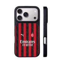 AC Milan Puma Emirates striped iPhone 17 Pro Max Black Case