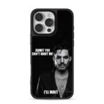 Adam Lambert bw quote art iPhone 16 Pro Max Black Case