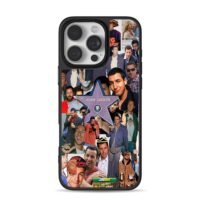 Adam Sandler collage Hollywood star 50 First Dates Subway iPhone 16 Pro Max Black Case