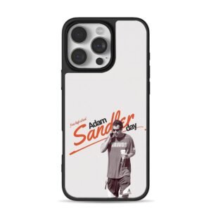 Adam Sandler day on phone art iPhone 16 Pro Max Black Case