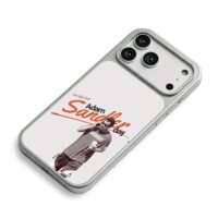 Adam Sandler day on phone art iPhone 17 Pro Max Electroplated Silver Case2
