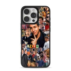 Adam Sandler photo collage iPhone 16 Pro Max Black Case
