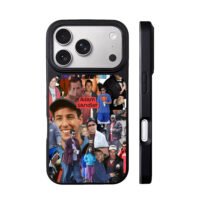 Adam Sandler photo collage iPhone 17 Pro Max Black Case