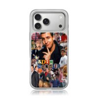 Adam Sandler photo collage iPhone 17 Pro Max Electroplated Silver Case1