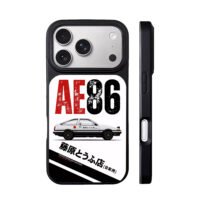 AE86 Initial D Tofu Shop Car iPhone 17 Pro Max Black Case