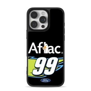 Aflac duck 99 Ford racing logo iPhone 16 Pro Max Black Case