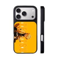 Agatsuma Zenitsu yellow katana art iPhone 17 Pro Max Black Case