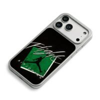 Air Jordan Flight jumpman dunk iPhone 17 Pro Max Electroplated Silver Case2