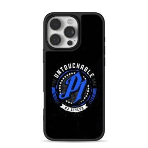 AJ Styles P1 Untouchable One iPhone 16 Pro Max Black Case