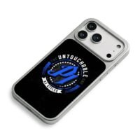 AJ Styles P1 Untouchable One iPhone 17 Pro Max Electroplated Silver Case2