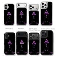 Akatsuki Pain purple courage kanji Chris Brown Phone Case Black Electroplated Silver For Iphone 11 To 17