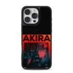 AKIRA cyberpunk city art iPhone 16 Pro Max Black Case