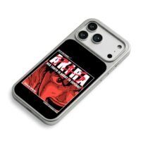 Akira Shotaro Kaneda anime art iPhone 17 Pro Max Electroplated Silver Case2