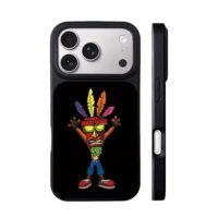 Aku Aku from Crash Bandicoot iPhone 17 Pro Max Black Case