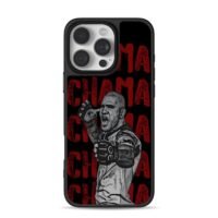 Alex Pereira Chama UFC art iPhone 16 Pro Max Black Case