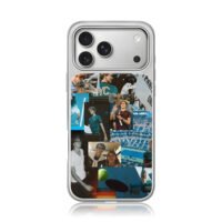 Alex Zverev tennis collage iPhone 17 Pro Max Electroplated Silver Case1