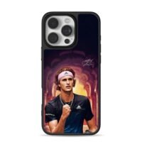 Alexander Zverev adidas tennis iPhone 16 Pro Max Black Case