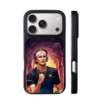 Alexander Zverev adidas tennis iPhone 17 Pro Max Black Case
