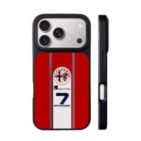 Alfa Romeo Sauber F1 Kimi No7 iPhone 17 Pro Max Black Case
