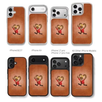 Alice in Wonderland March Hare tea Chris Brown Phone Case Black Electroplated Silver For Iphone 11 To 17