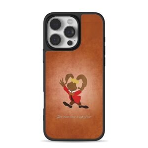Alice in Wonderland March Hare tea iPhone 16 Pro Max Black Case