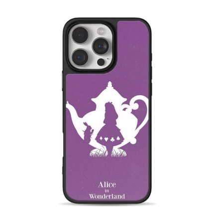 Alice in Wonderland teapot art iPhone 16 Pro Max Black Case