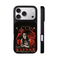 Alien Romulus alien poster iPhone 17 Pro Max Black Case