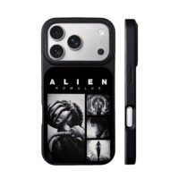 Alien Romulus xenomorph art iPhone 17 Pro Max Black Case
