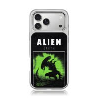 Alien Xenomorph ALIEN EARTH iPhone 17 Pro Max Electroplated Silver Case1