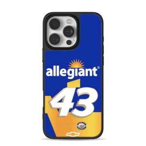 Allegiant 43 NASCAR Chevy race iPhone 16 Pro Max Black Case