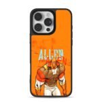 Allen the Alien cartoon orange iPhone 16 Pro Max Black Case