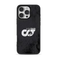 AlphaTauri F1 bull logo black iPhone 16 Pro Max Black Case