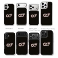 AlphaTauri F1 logo with bull Chris Brown Phone Case Black Electroplated Silver For Iphone 11 To 17
