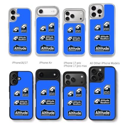 Altitude Realtors mtstar blue Chris Brown Phone Case Black Electroplated Silver For Iphone 11 To 17