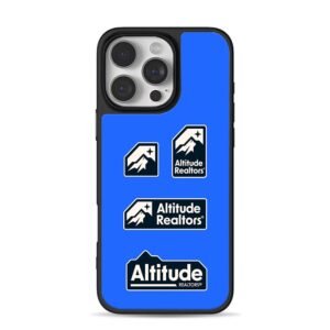 Altitude Realtors mtstar blue iPhone 16 Pro Max Black Case