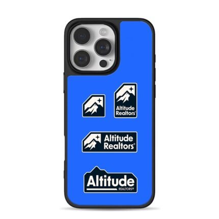 Altitude Realtors mtstar blue iPhone 16 Pro Max Black Case