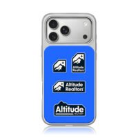 Altitude Realtors mtstar blue iPhone 17 Pro Max Electroplated Silver Case1