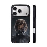 Anakin Darth Vader burnt mask iPhone 17 Pro Max Black Case