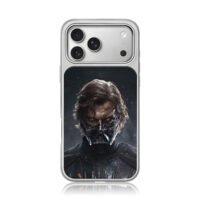 Anakin Darth Vader burnt mask iPhone 17 Pro Max Electroplated Silver Case1