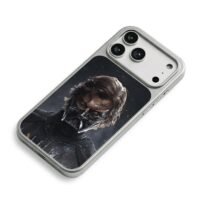 Anakin Darth Vader burnt mask iPhone 17 Pro Max Electroplated Silver Case2