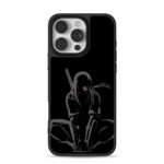 Anbu Itachi Uchiha with katana iPhone 16 Pro Max Black Case