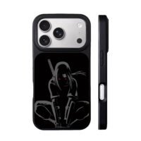 Anbu Itachi Uchiha with katana iPhone 17 Pro Max Black Case