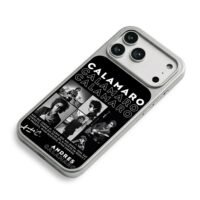 Andres Calamaro photo collage iPhone 17 Pro Max Electroplated Silver Case2