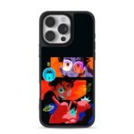 Anime boy ufo comic panel art iPhone 16 Pro Max Black Case