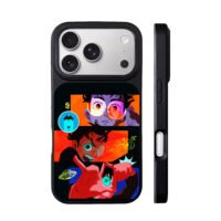 Anime boy ufo comic panel art iPhone 17 Pro Max Black Case