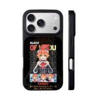 Anime Fanny Blade of Kibou art iPhone 17 Pro Max Black Case