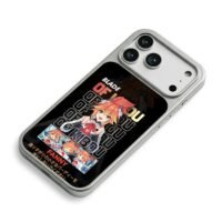 Anime Fanny Blade of Kibou art iPhone 17 Pro Max Electroplated Silver Case2