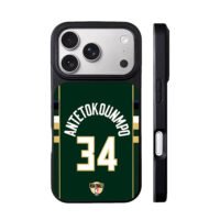 Antetokounmpo 34 NBA Finals iPhone 17 Pro Max Black Case